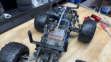 traxxas NITRO STAMPEDE .15 to 2.5 conversion HOW TO