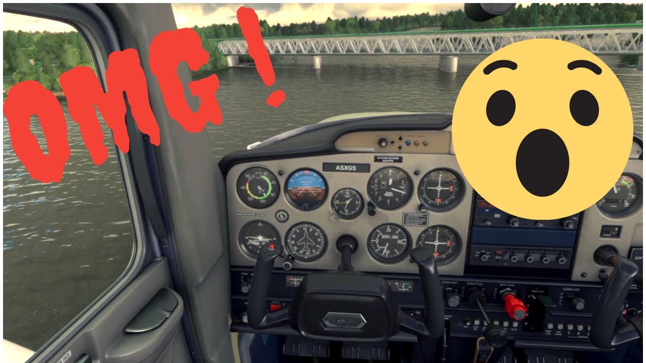 VFR CESSNA 152 MICROSOFT FLIGHT SIMULATOR 2020 FLYING UNDER THE ...