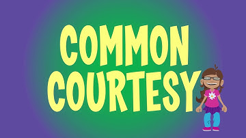 Common Courtesy - Music Video
