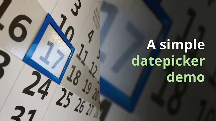 Bootstrap Datepicker / Calendar plug-in with Demos