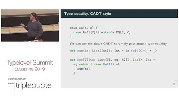 GADTs in Dotty – Aleksander Boruch-Gruszecki