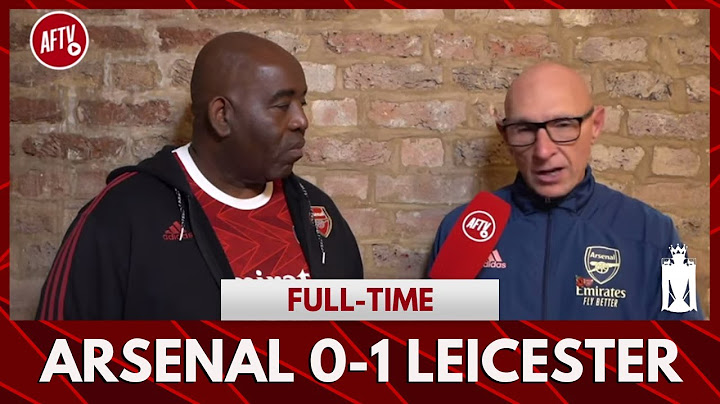 Arsenal 0-1 Leicester City | It’s A Shambles! (Lee Judges Rant)
