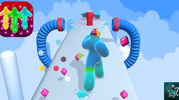 Blob Runner 3D ​- All Levels Gameplay Android,ios (Levels 4-5)