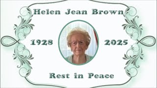 Jean Brown Funeral July 17, 2025