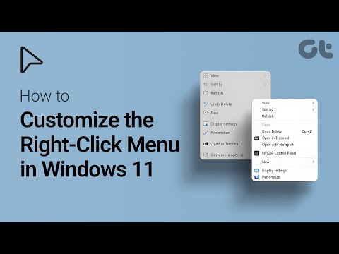 How to Customize the Right Click Menu in Windows 11