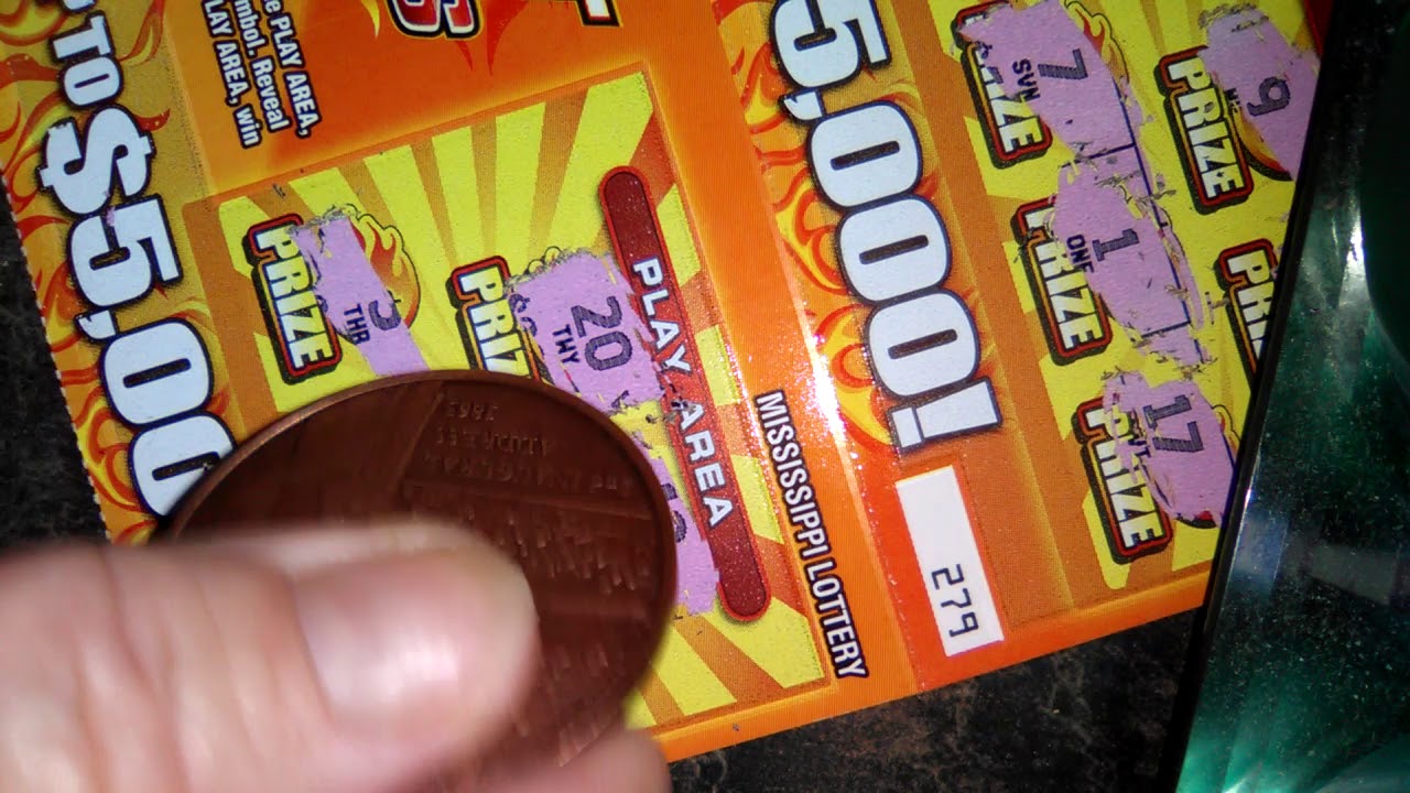 Mississippi secret scratcher 1 Hot 5s YouTube