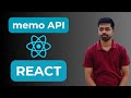 memo API | React | Understanding memo API with demo | Master React