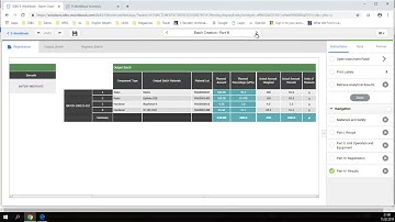 E-WorkBook ELN formulation analysis