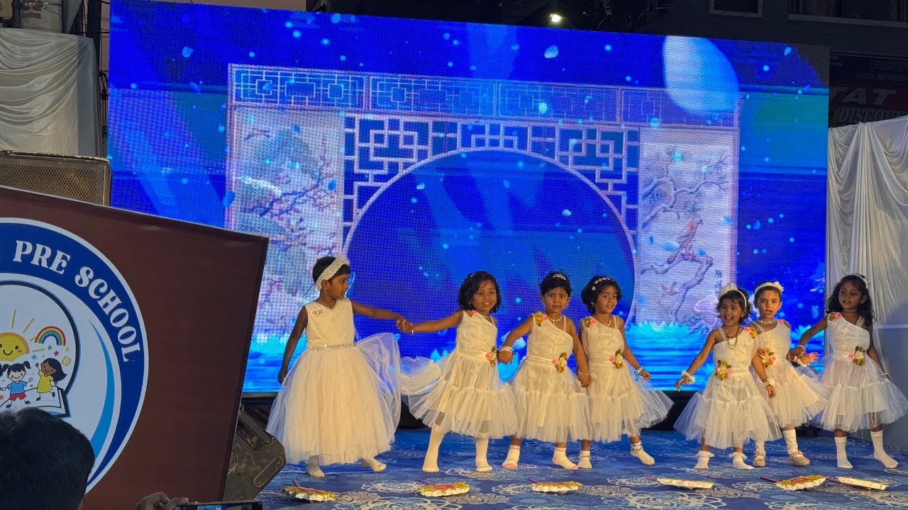 Annual day celebrations.. welcome song💐😍