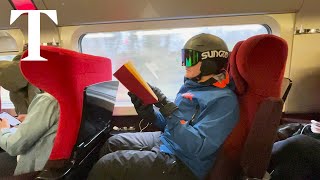 The Return of The London to Alps Ski Train | Times Travel