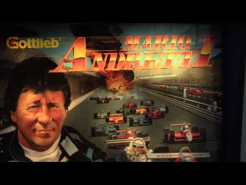 1995 Gottlieb MARIO ANDRETTI pinball machine