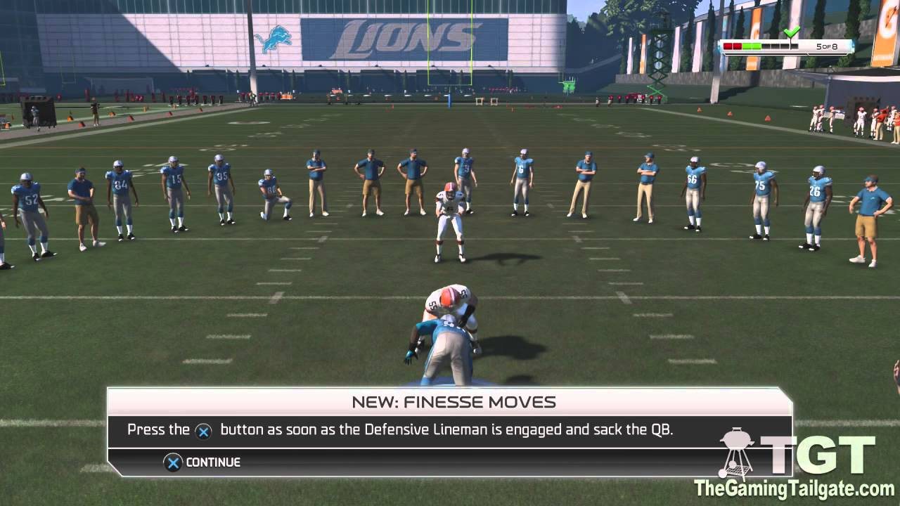 [TGT] Madden NFL 15 - Pass Rush Drill (Skills Trainer)