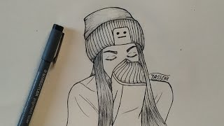 Como Desenhar Garota Tumblr Como Dibujar Una Chica Tumblr