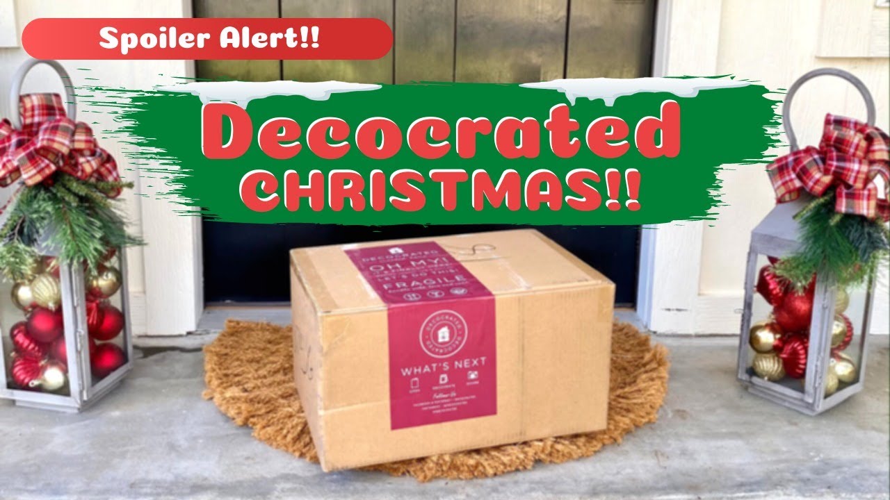 DecoCrated Christmas 2020 UnBoxing & Spoiler **LIVE** YouTube