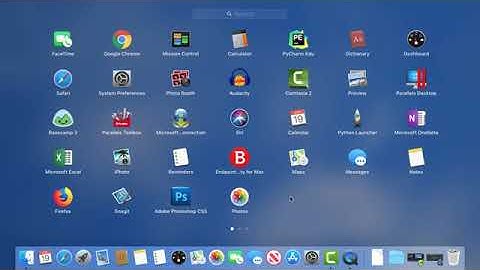 macOS Basics Using the Dock and Launchpad