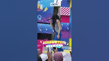 JOGET BARENG HESTY KLEPEK-KLEPEK DI DAHSYATNYA WEEKEND #shorts #dahsyatnyaweekenddircti #dahsyat