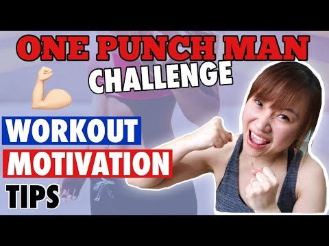 4 Workout Motivation Tips To Complete One Punch Man Challenge | Saitama Workout
