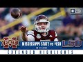 Mississippi State Bulldogs vs #6 LSU Tigers  | SEC Football Extended Highlights | CBS Sports HQ