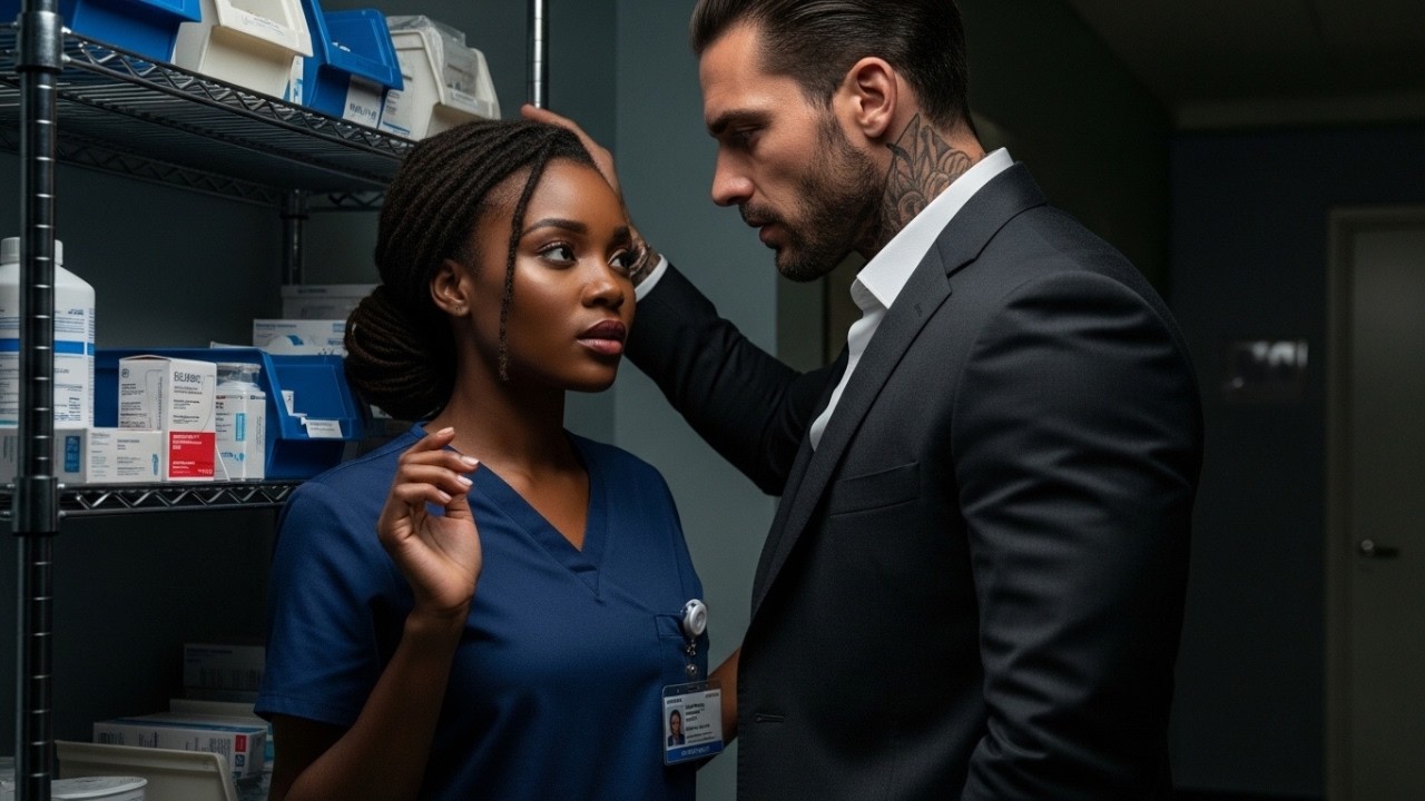 THE ITALIAN MAFIA BOSS WHO SWEARS TO THE BLACK NURSE THAT THEY WILL NEVER BREAK UP… NO MATTER WHAT