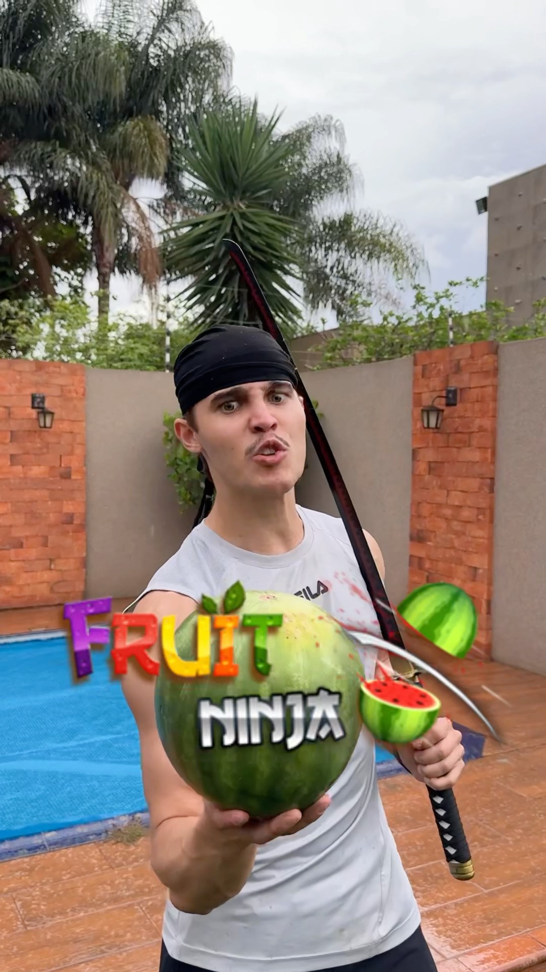 Fruit Ninja in Real Life? #shorts