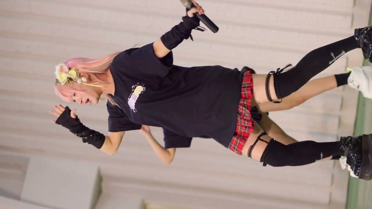 【 縦動画 】 chuuum ( 甘音みお推しカメ ) - まわれ！めりーごーらんど！ - @上野恩賜公園野外ステージ 2024,6,8