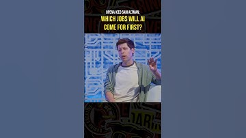 Which jobs will AI replace first? #openai #samaltman #ai
