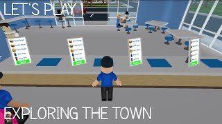 Welcome to Bloxburg | Lets Play 1| Exploring the Town