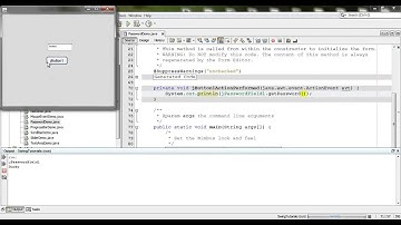 Bài 39 Java Swing  Password Field