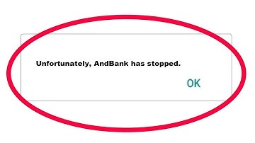 ✅Fix Andbank App Unfortunately has Stopped Error Problem on Android✅
