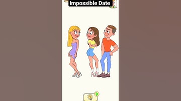 Impossible Date 🎯 Tricky Riddle 😁😅|| Gameplay Android & IOS #shortsfeed #shorts #funny #animação