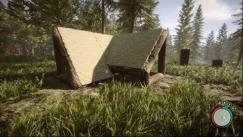 Sons of the Forest | Dual Chamfered Roof | Base Build Tutorial