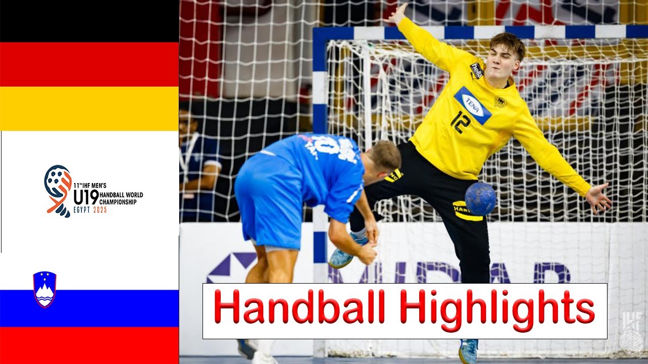 Germany Vs Slovenia P.R Men's Youth U19 World Championship 2025