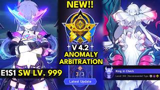 E1S1 Silver Wolf LV. 999 | NEW Anomaly Arbitration 4.2 (12 Stars) | HSR 4.2