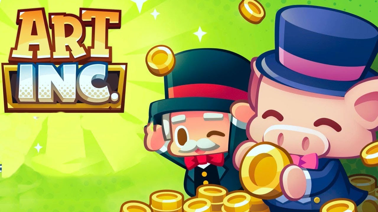 ART INC (by PIXIO) simulation game, android gameplay YouTube