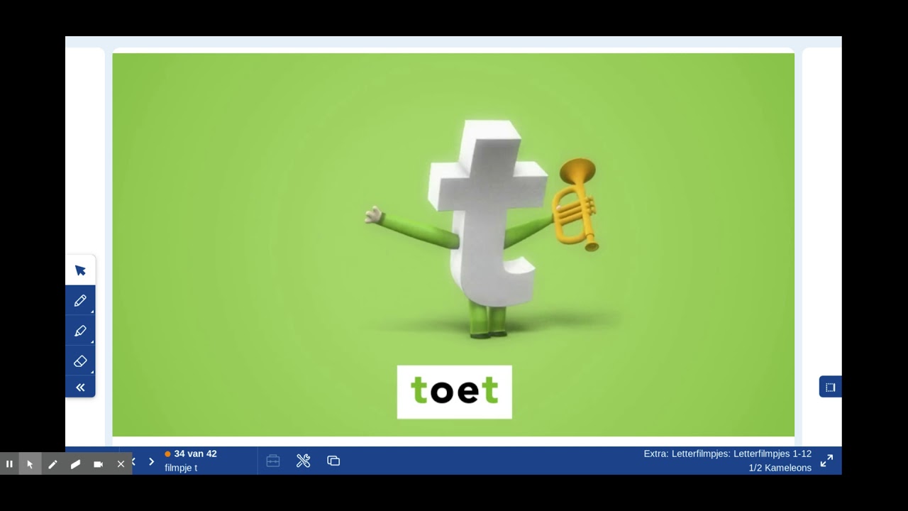 Lijn 3 – letterfilmpje t
