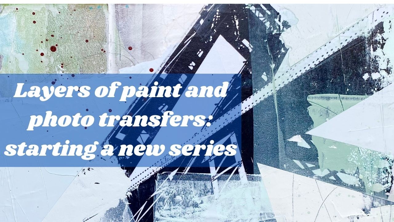 Слои краски и фотопереноса: начало новой серии.