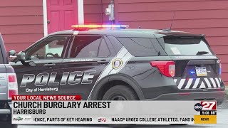 Second suspect arrested in Harrisburg church burglary