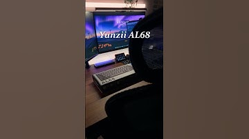 Yunzii AL68 Creamy Keyboard Unboxing ✨ Perfect for Cozy Desk Setups 💫