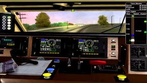 Open Rails 0.9 - #5 Arrival - Green River, UT