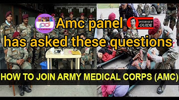 Doctor interview questions asked by #AMC | Army Doctor Interview | Interview Guide