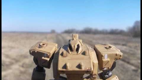 Front Mission action figures - Frost