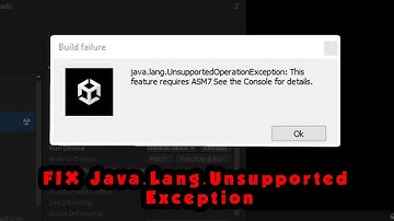 Fix Java.lang.exception ASM7 error in Unity3D