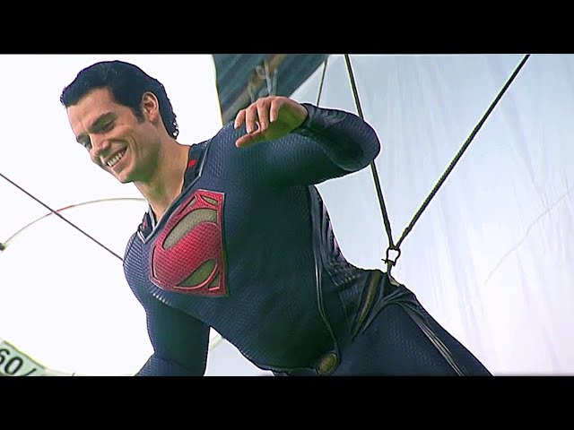 Henry Cavill behind the scenes as Superman : r/DC_Cinematic