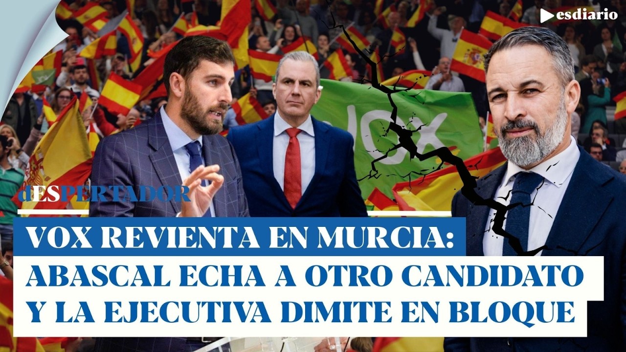 Vox revienta en Murcia: su líder se planta y la ejecutiva dimite en bloque | ESdiario