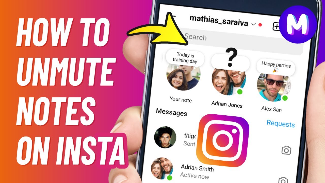 How to UNMUTE NOTES on Instagram (2022) - Notes You've Muted - YouTube