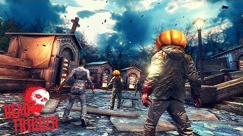 I survived in a haunted graveyard 😱| Dead Trigger halloween special tips and tricks | FHD 60 fps