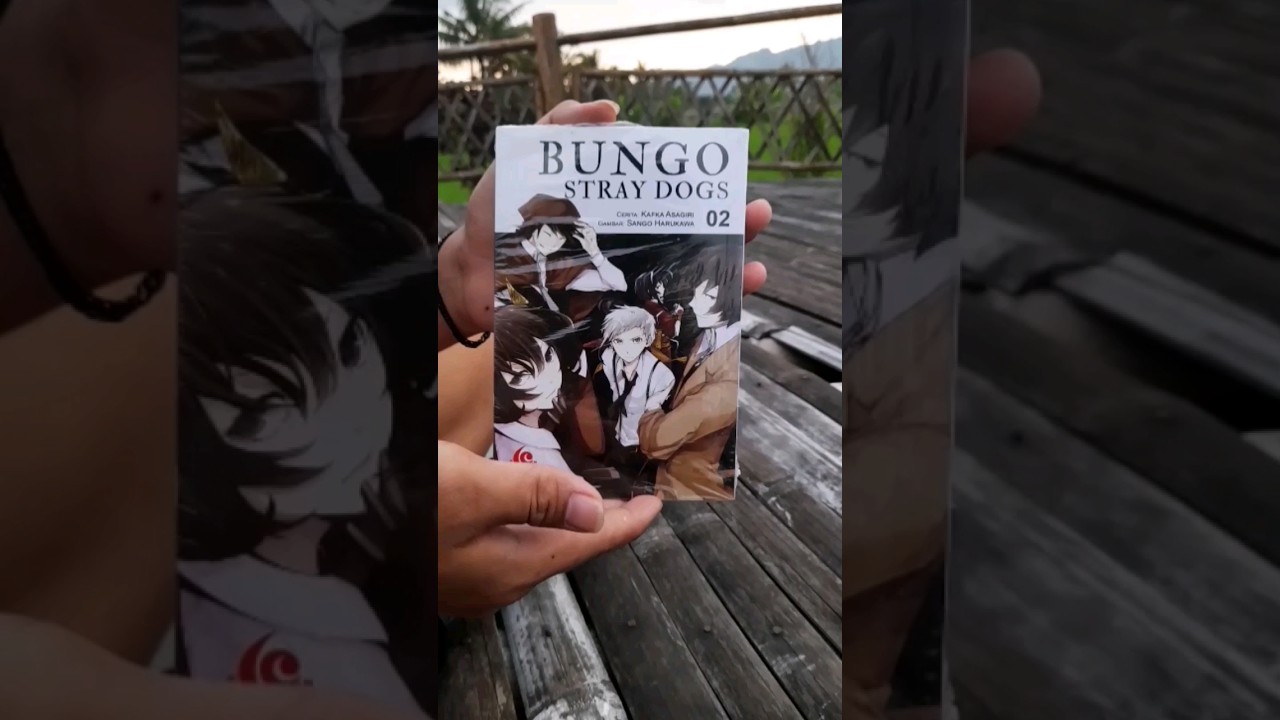 Unboxing manga Bungo Stray Dogs vol 2 