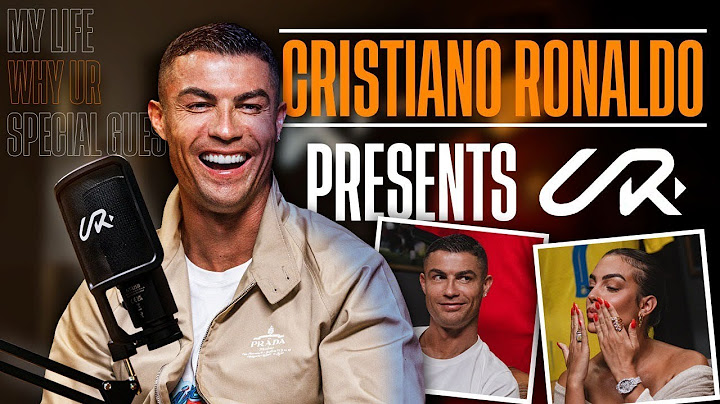 Discover EVERYTHING about us. Who will win? Georgina y yo te contamos de qué trata #UR Cristiano