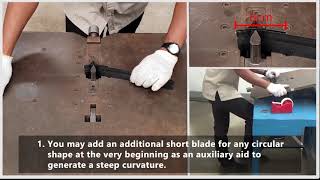 Manual Cutting Dies 02. Blade Bending