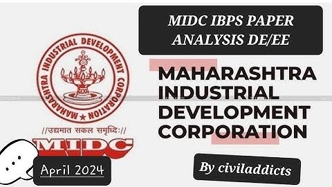 MIDC  DE/EE IBPS PATTERN ANALYSIS